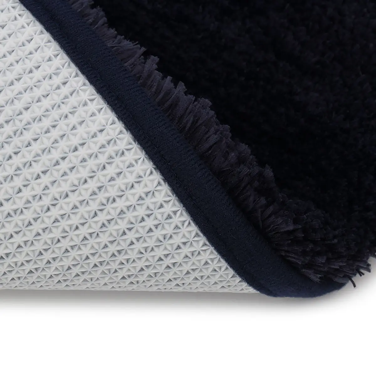 Badteppich Deluxe Typ A 50 x 70cm Schwarz/Graphit | Schwarz
