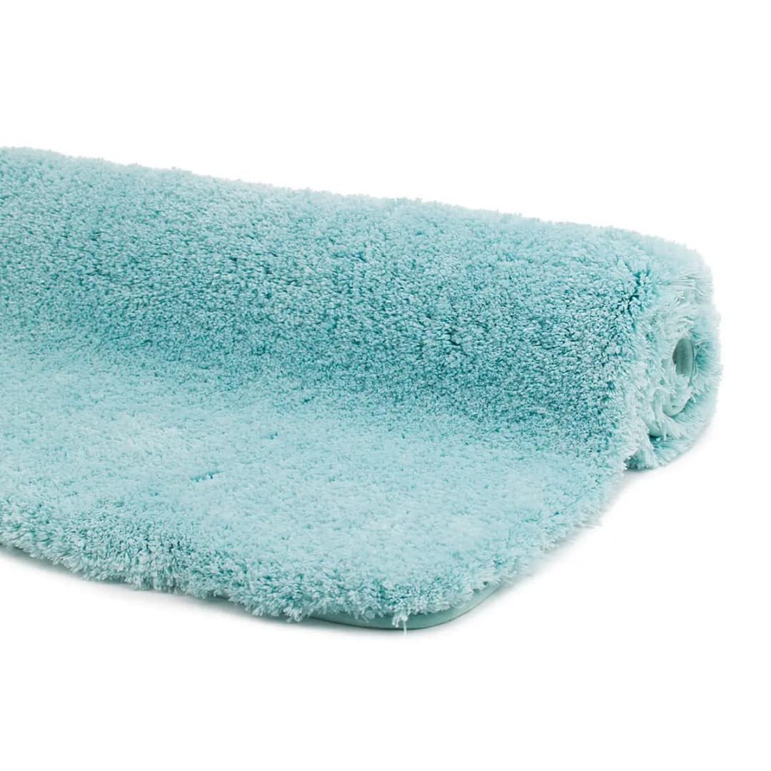 Badteppich Deluxe Typ A 50 x 70cm Blau/Babyblau | Blau