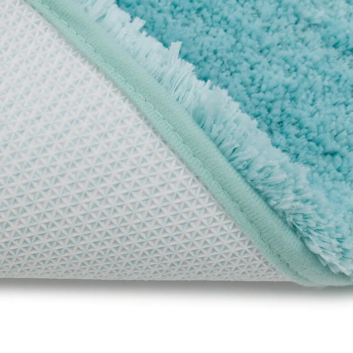 Badteppich Deluxe Typ A 50 x 70cm Blau/Babyblau | Blau