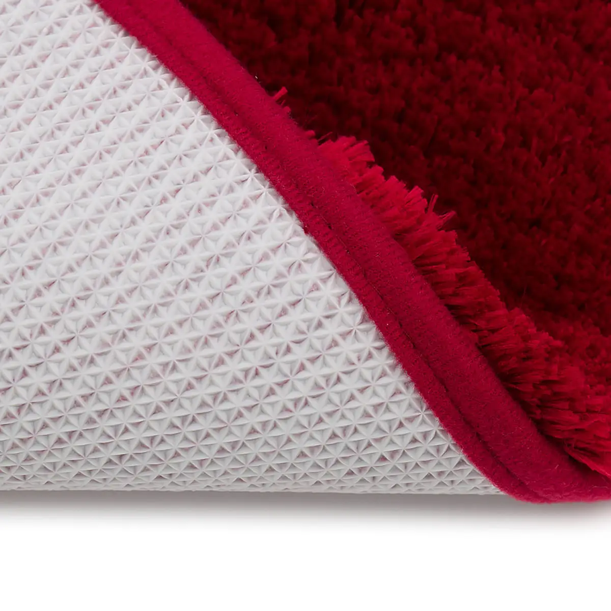 Badteppich Deluxe Typ A 70 x 120cm Rot/Bordeaux | Rot