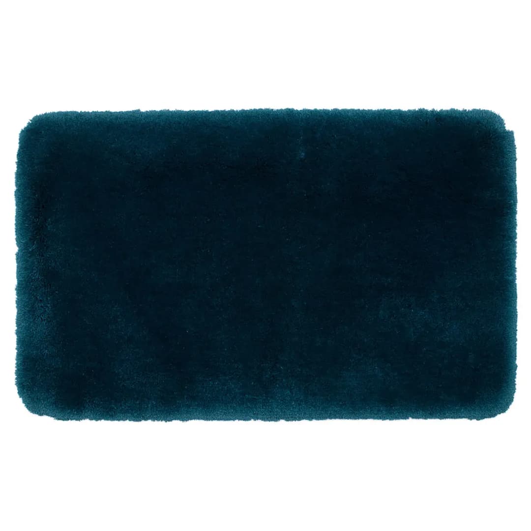 Badteppich Deluxe Typ A 70 x 120cm Blau/Petrol | Blau