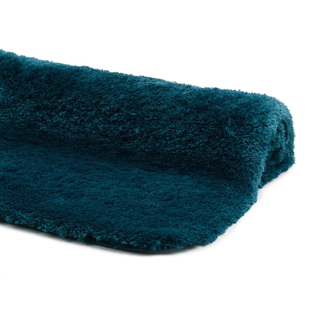 Badteppich Deluxe Typ A 70 x 120cm Blau/Petrol | Blau