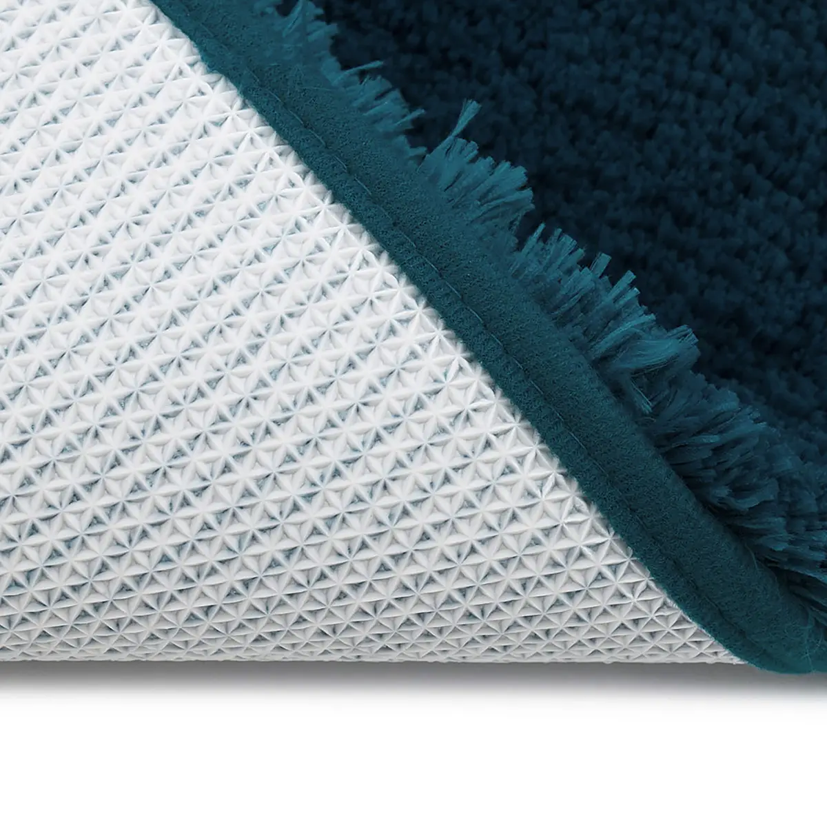 Badteppich Deluxe Typ A 70 x 120cm Blau/Petrol | Blau