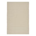 THEKO Wollteppich Alm-Glück Weiß/Beige 250 x 350cm | Beige