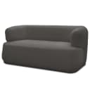 2-Sitzer Sofa Grau Microfaser Sofina | Grau