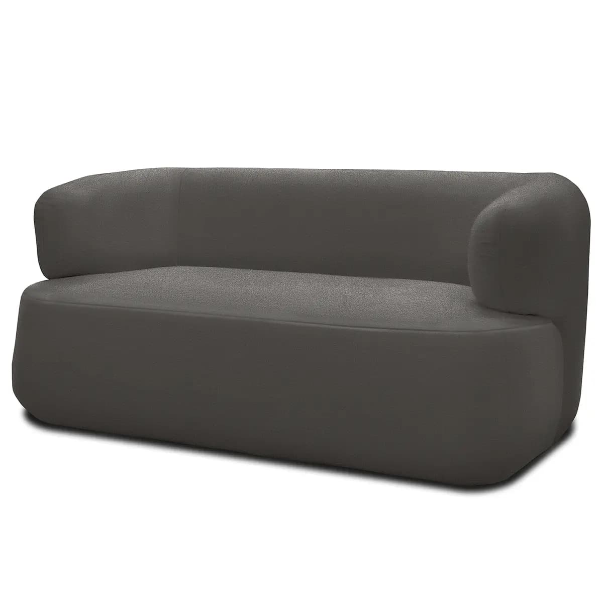2-Sitzer Sofa Grau Microfaser Sofina | Grau