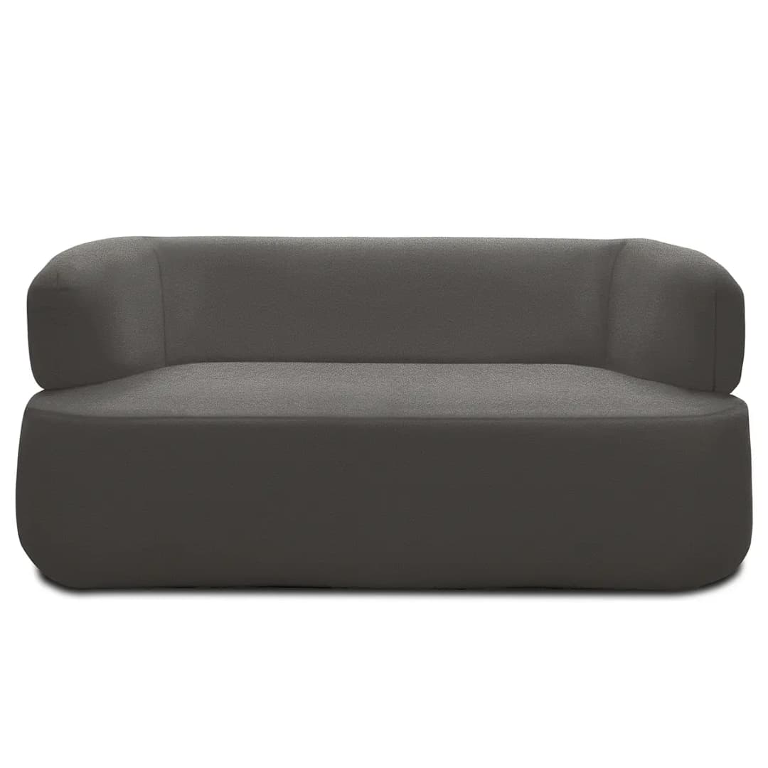 2-Sitzer Sofa Grau Microfaser Sofina | Grau