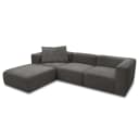 Mørteens Ecksofa Sofina mit Longchair | Grau