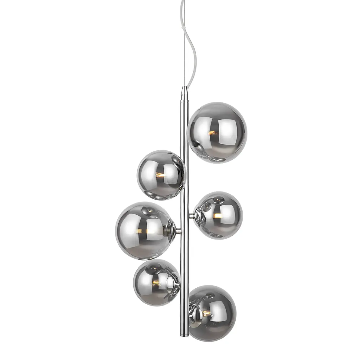 Pendelleuchte Dallas Typ A Ø 29cm Silber/Silber Mischmetall /