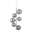 Pendelleuchte Dallas Typ A Ø 29cm Silber/Silber Mischmetall /