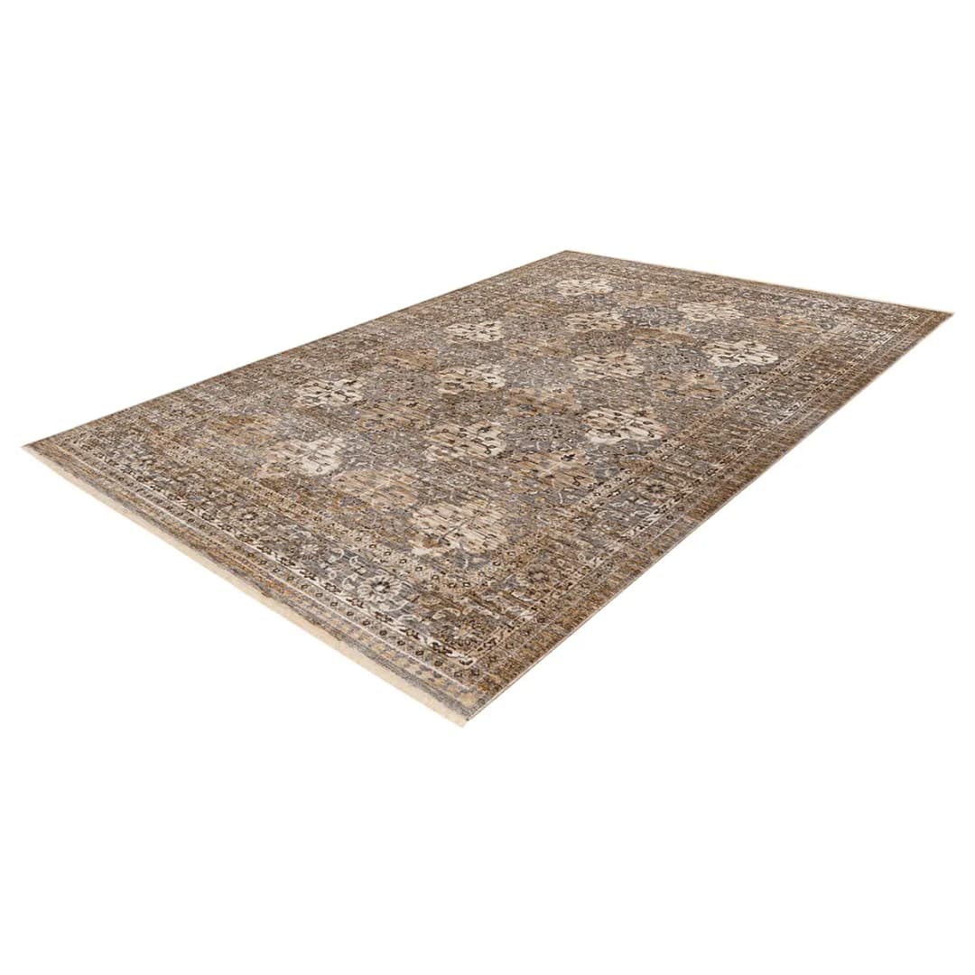 Kurzflorteppich My Laos Typ B | Silber