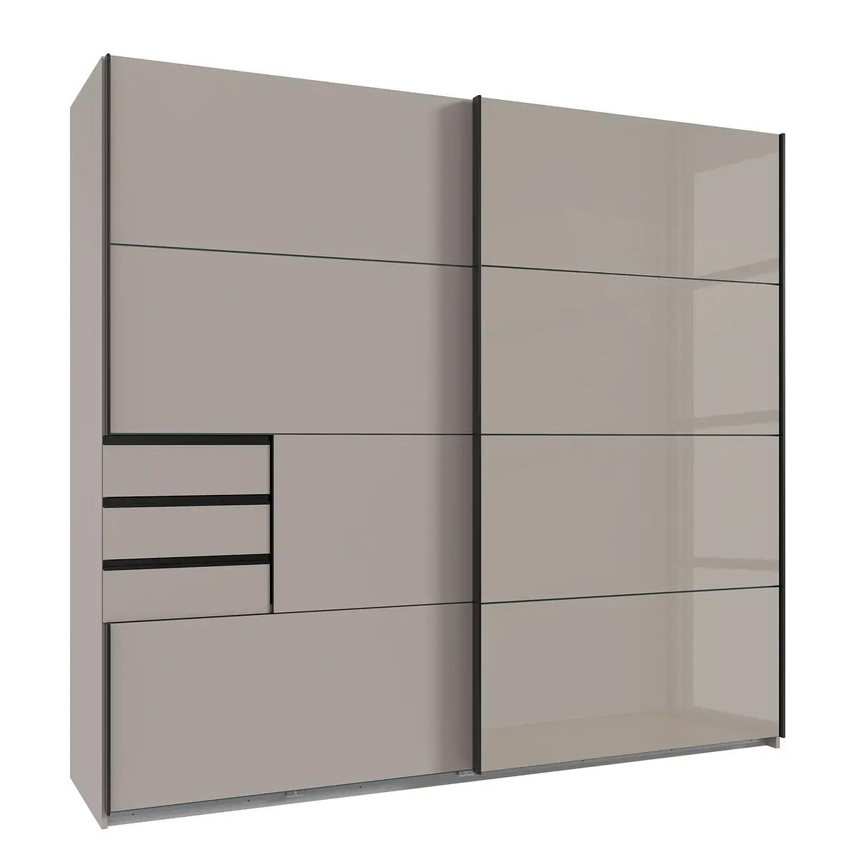 Schwebetürenschrank Saigon | Beige