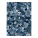 Kurzflorteppich My Denim Pocket Blau 80 x 150cm Flachgewebe