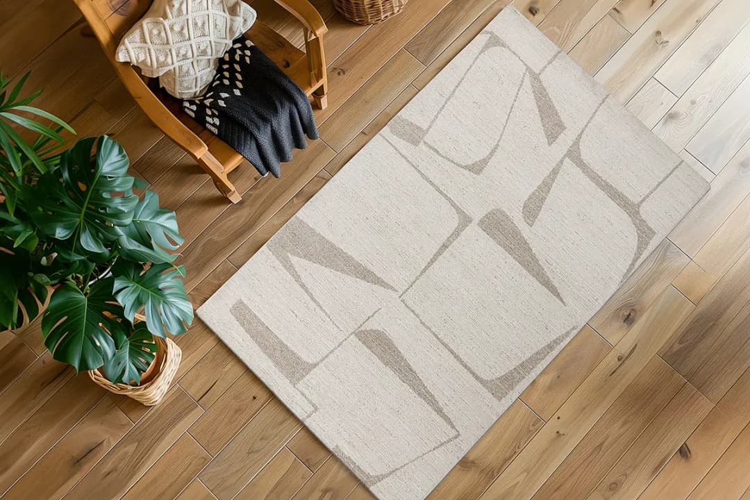 Kurzflorteppich My Parma Typ A Beige 120 x 170cm | Beige