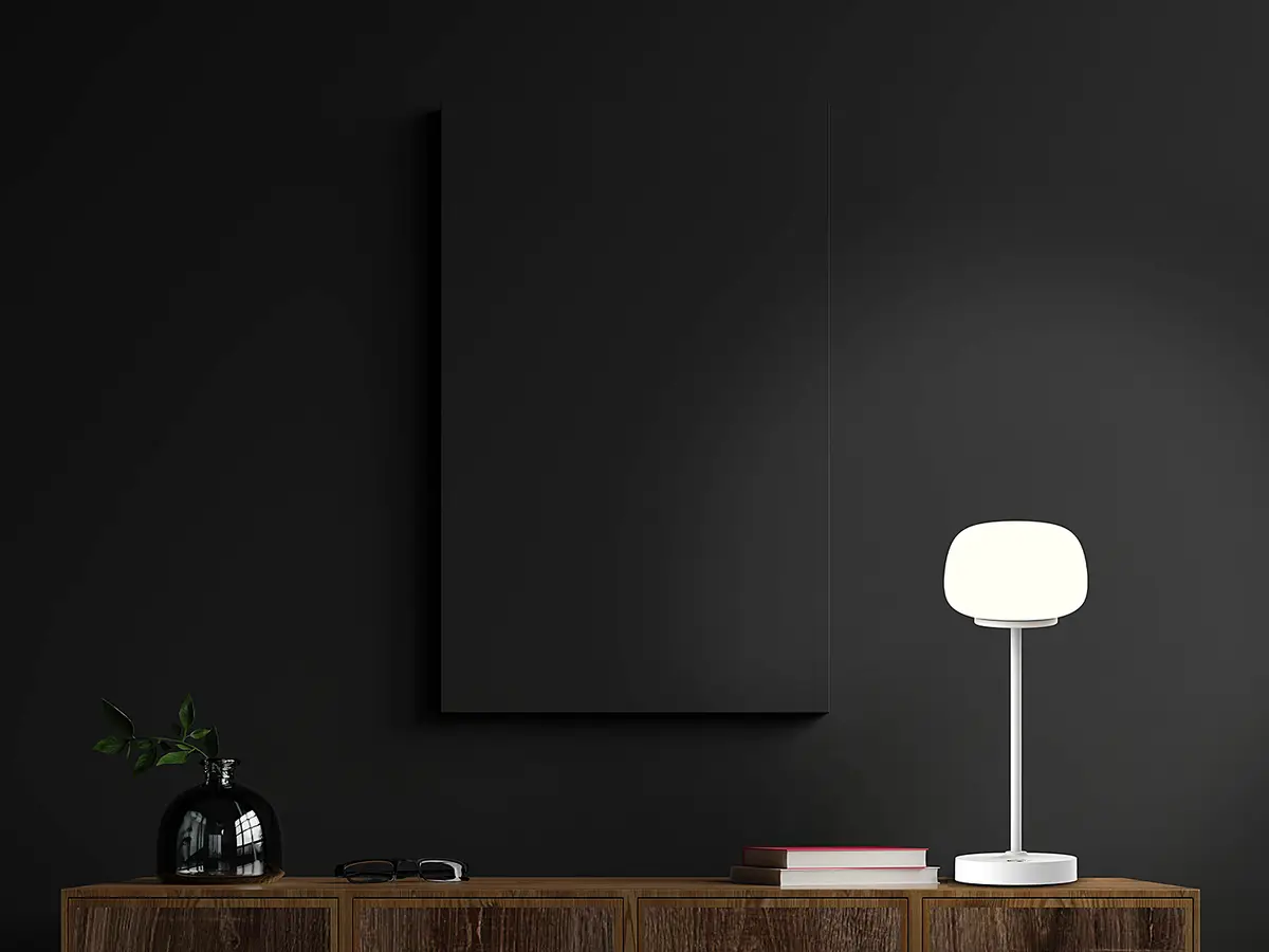 LED-Tischleuchte Pina | Weiß