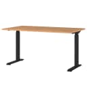 Höhenverstellbarer Schreibtisch Downey | Holztöne