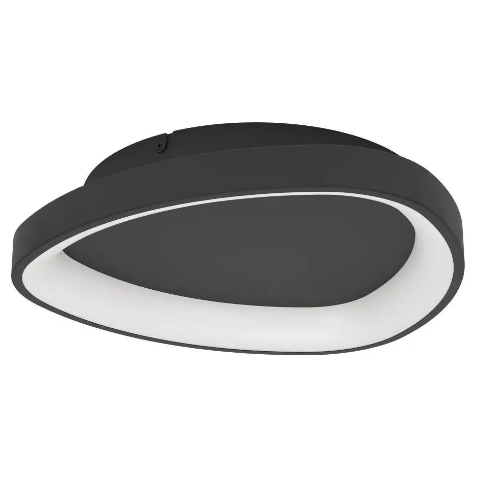 Eglo LED-Deckenleuchte Loretello | Schwarz