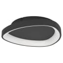 Eglo LED-Deckenleuchte Loretello | Schwarz