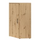 Eckschrank Hick 115cm Braun/Eiche Artisan Dekor | Holztöne