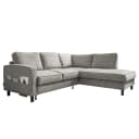 Fredriks Ecksofa Kuhni | Grau