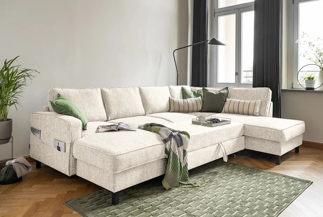Wohnlandschaft Kuhni | Beige