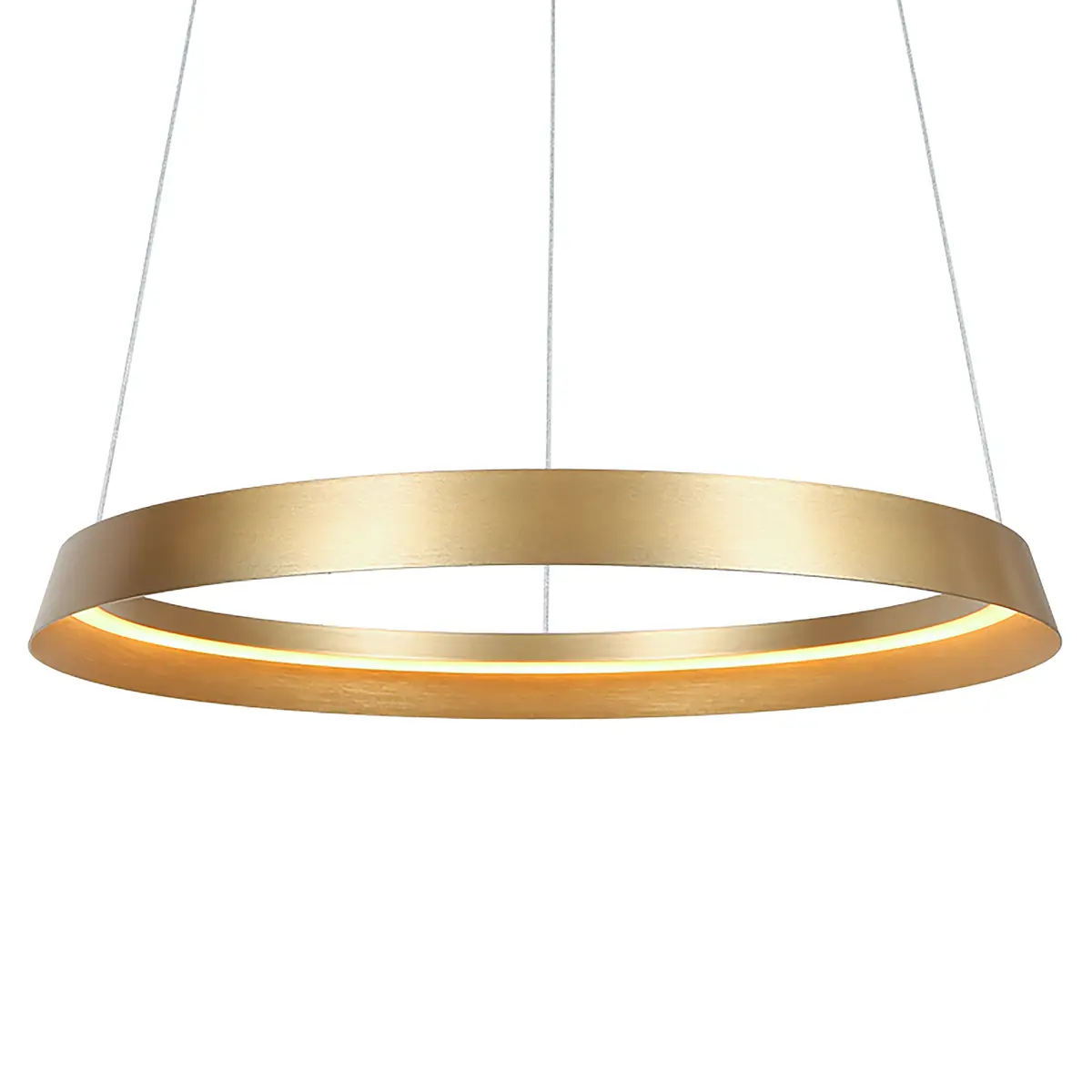 Steinhauer Pendelleuchte Ringlux Ø 60cm | Gold