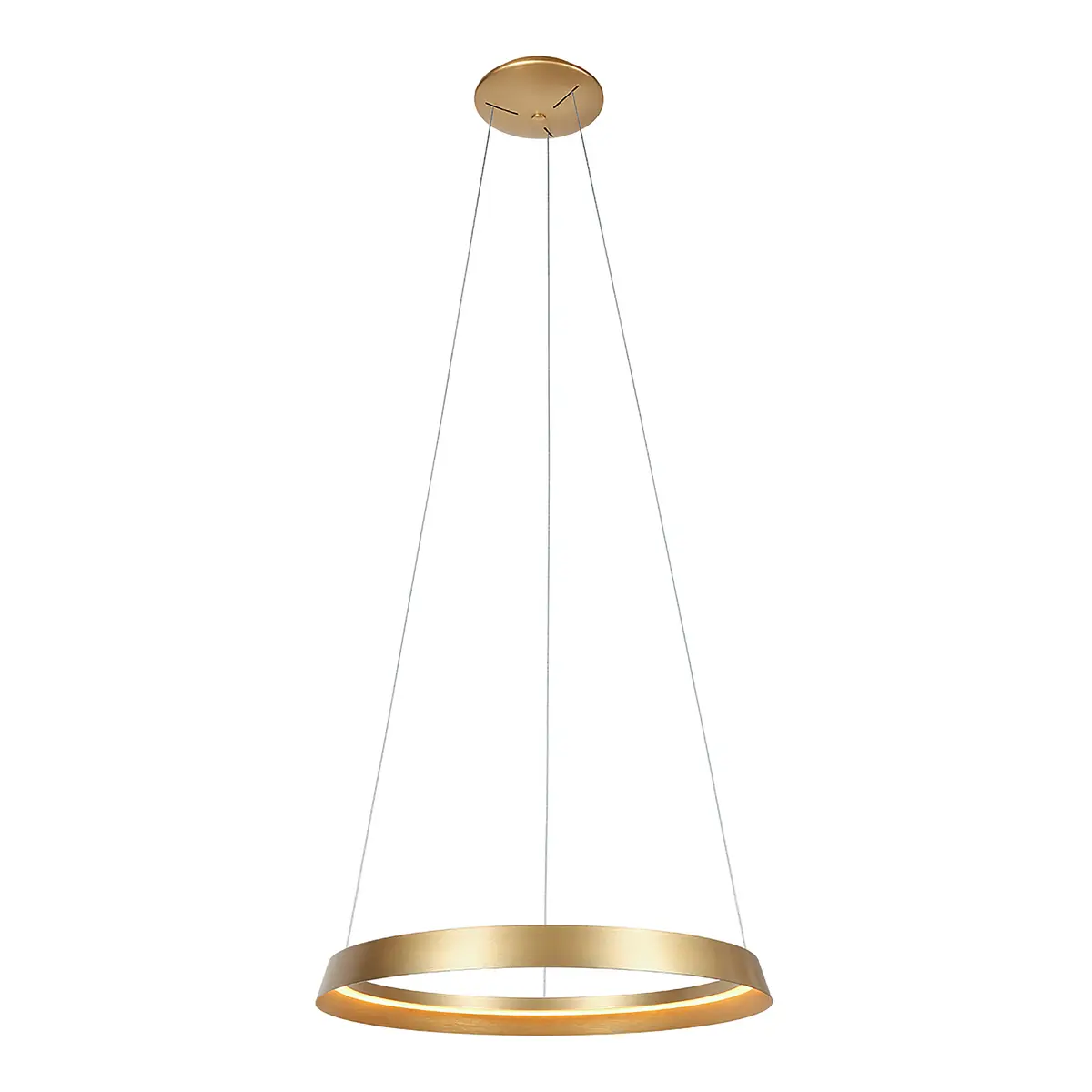 Steinhauer Pendelleuchte Ringlux Ø 60cm | Gold