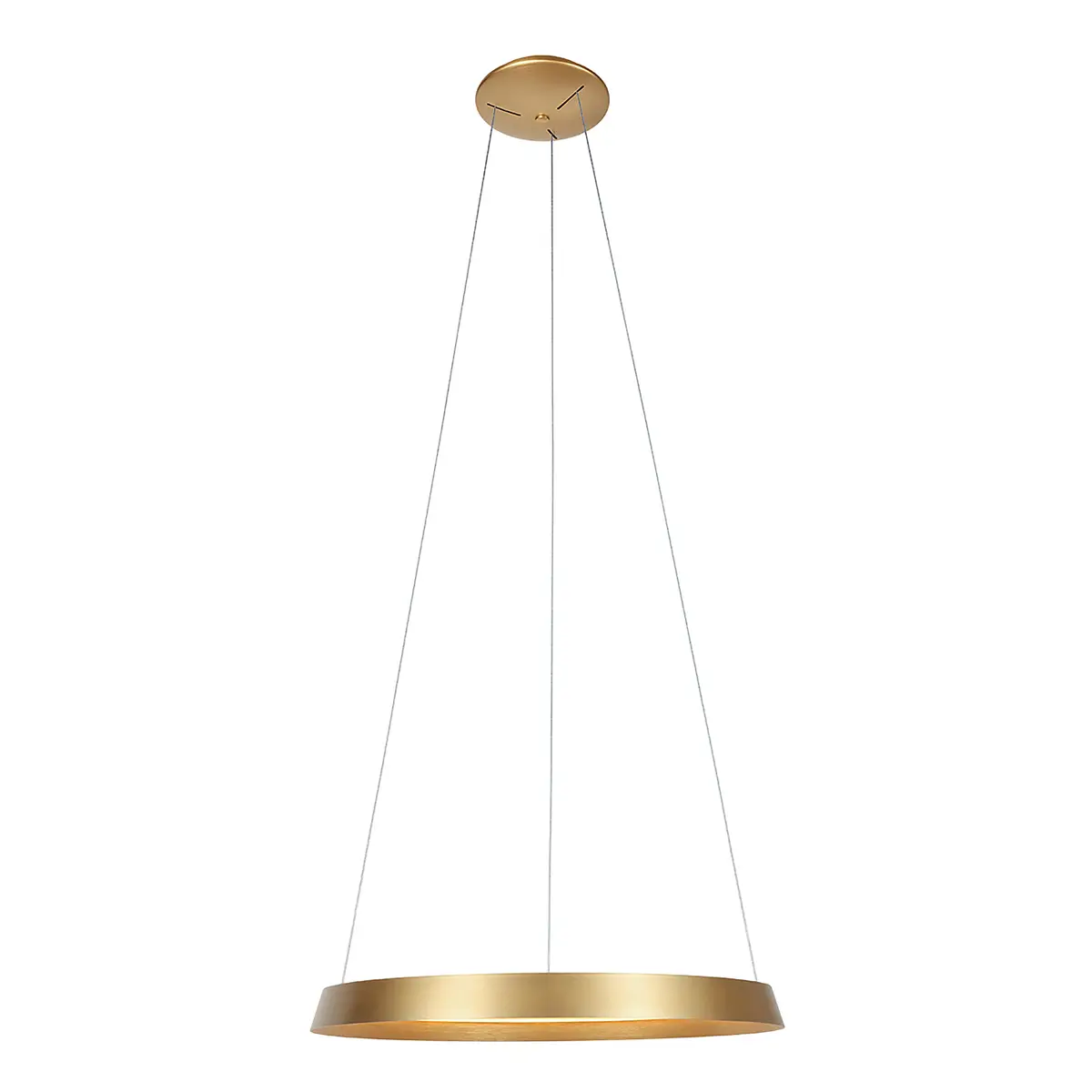 Steinhauer Pendelleuchte Ringlux Ø 60cm | Gold