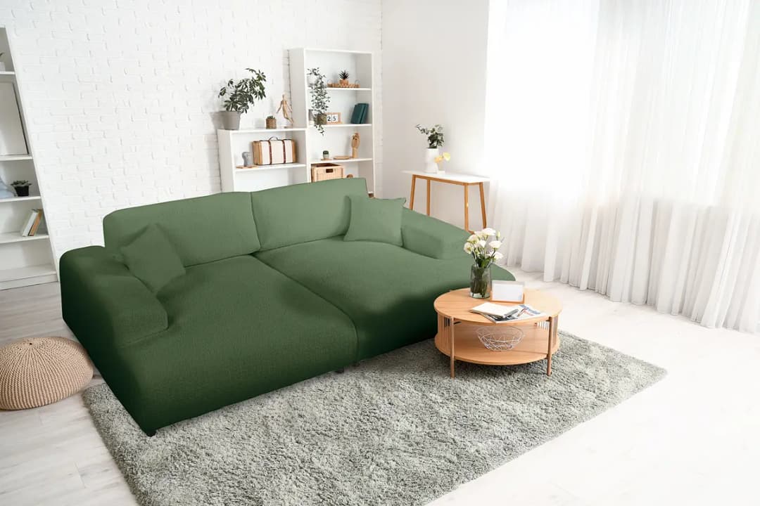 Mørteens Bigsofa Trouville | Grün
