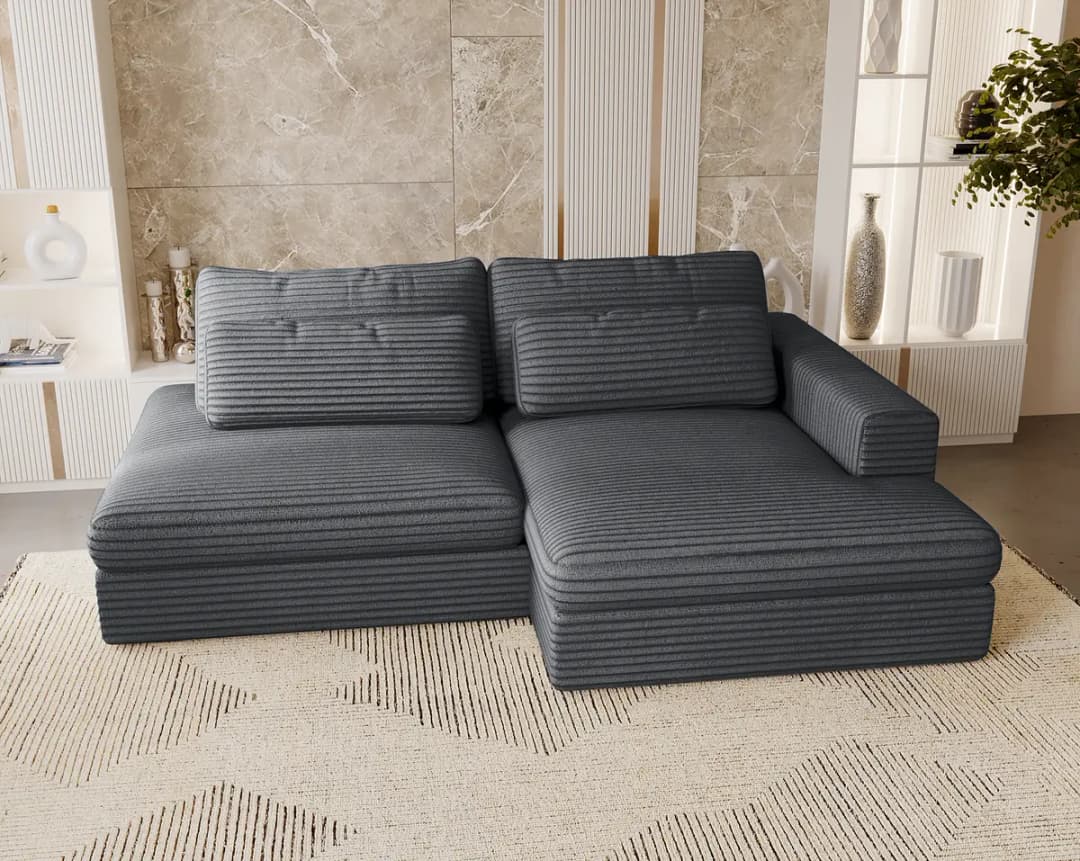 Mørteens Ecksofa Tila | Blau