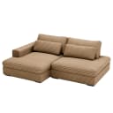 Ecksofa mit Schlaffunktion Tila | Braun