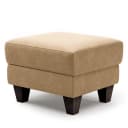 Fredriks Polsterhocker mit Stauraum | Beige