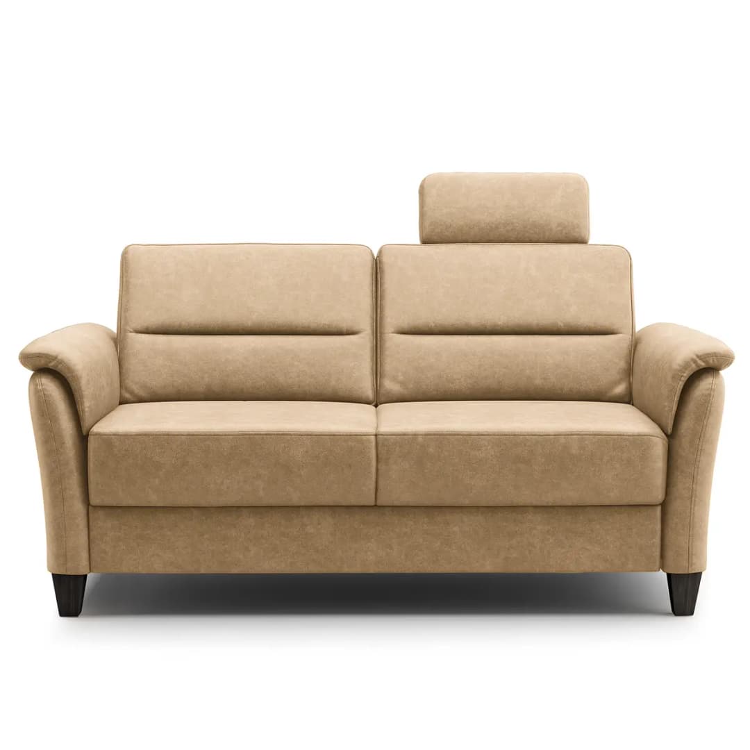 Fredriks 3-Sitzer Sofa Beige Microfaser Priya | Beige