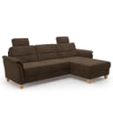 Fredriks Ecksofa mit Longchair Palila | Braun