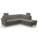 Fredriks Palila Ecksofa mit Ottomane | Grau