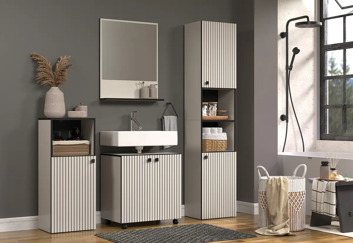 Waschbeckenunterschrank Bliss | Grau