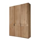 Drehtürenschrank 148 x 216cm Braun/Eiche | Braun