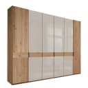 Drehtürenschrank - Glastür A | Braun
