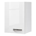 loftscape Hängeschrank 40cm Weiß/Hochglanz Weiß | Weiß