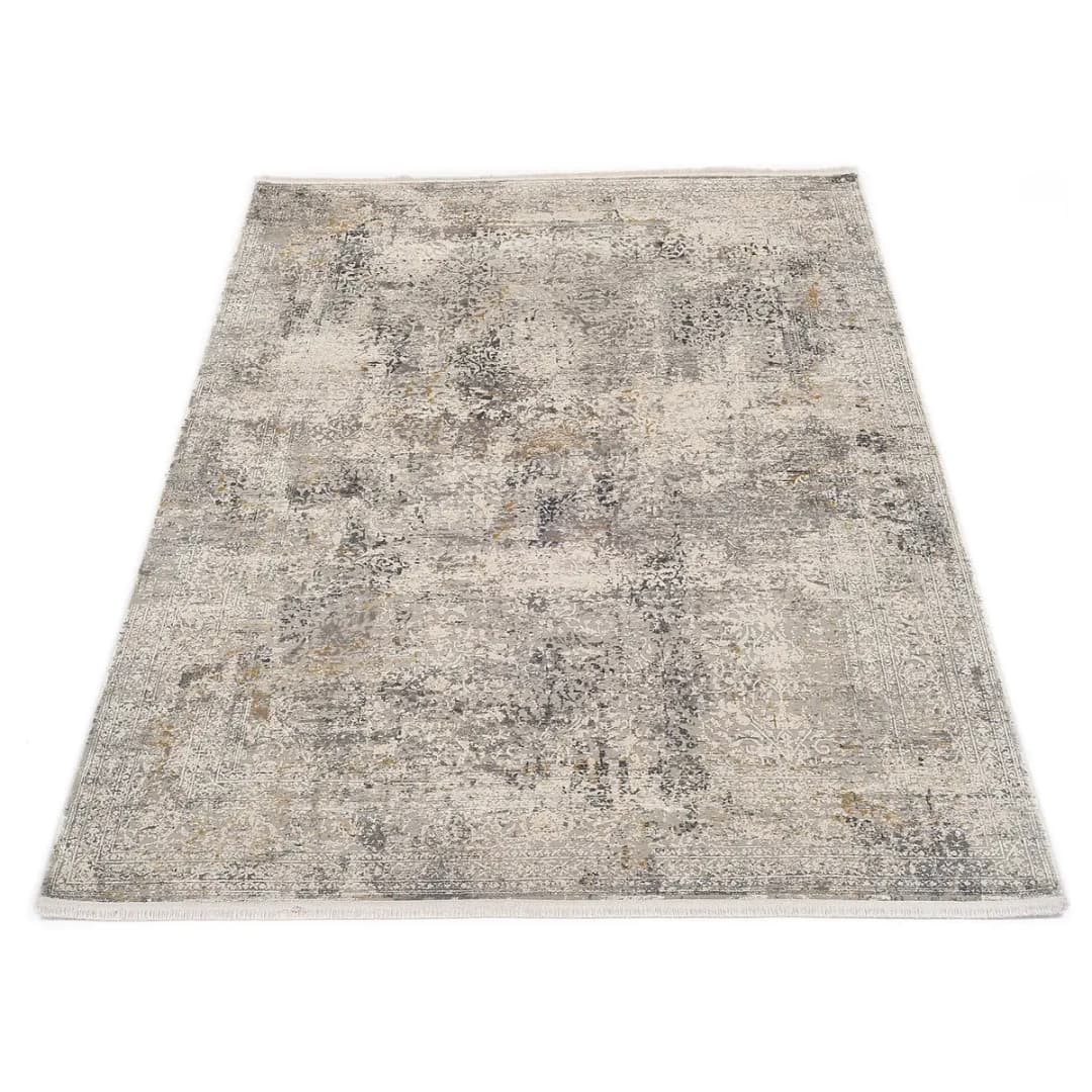 Kurzflorteppich Auroras Elegance Grau/Grau 200 x 290cm | Grau