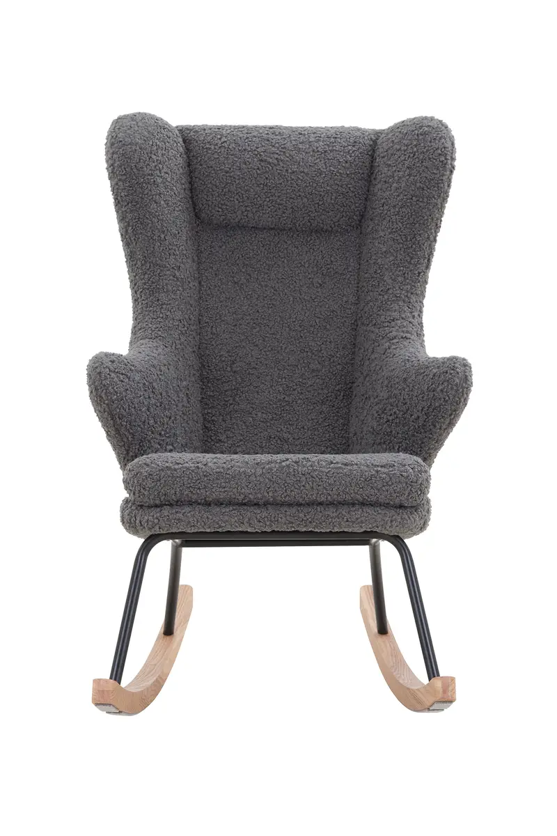 SalesFever® Schaukelsessel Lopnis | Grau