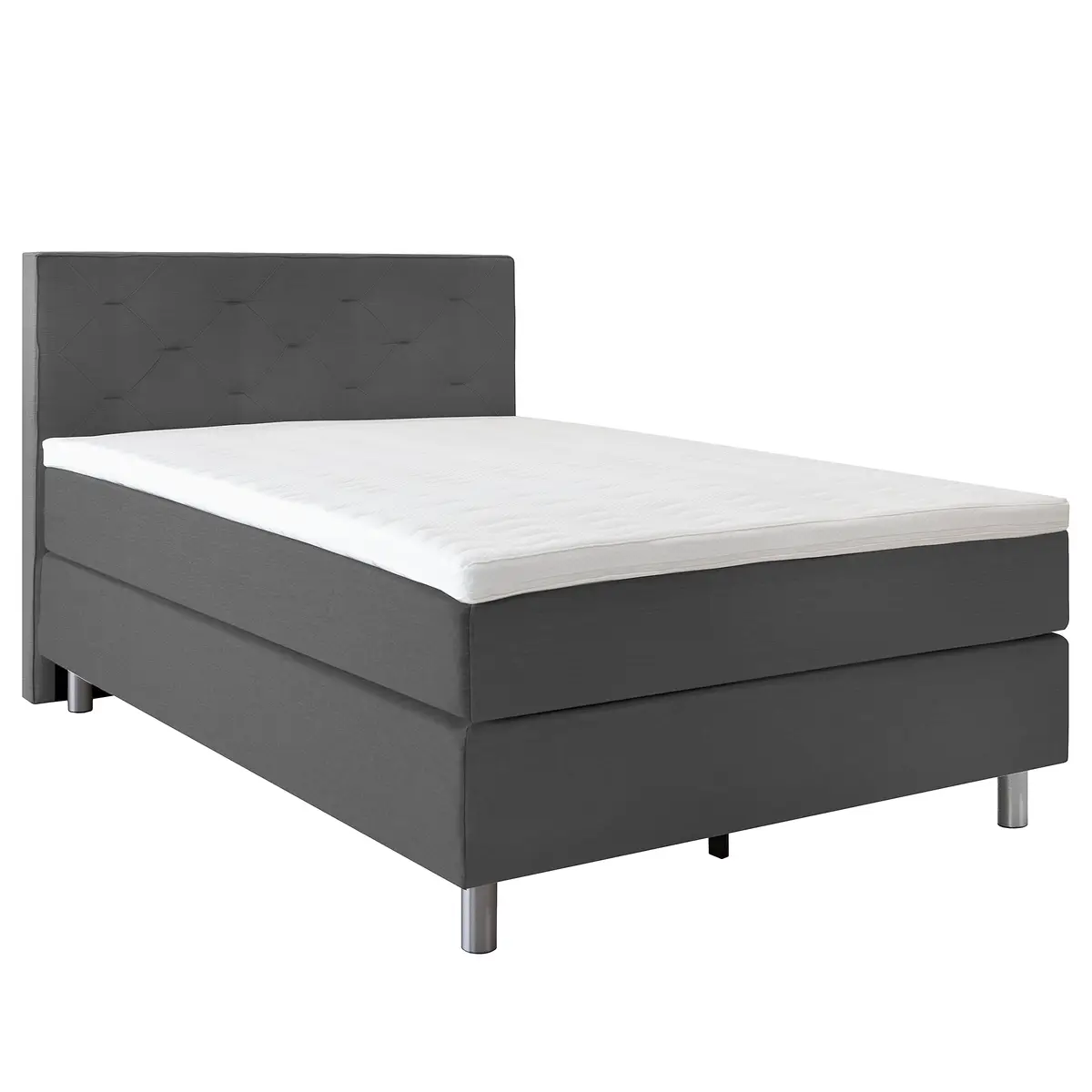 loftscape Boxspringbett Minick | Grau