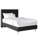 Boxspringbett Shucks | Grau