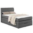 Boxspringbett Ghoripur | Grau
