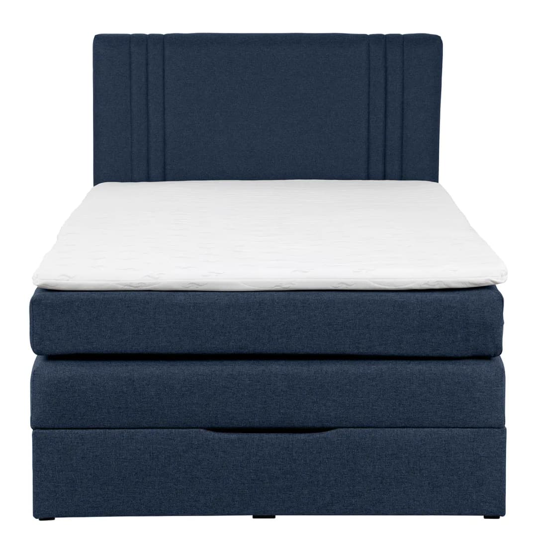 Boxspringbett Ghoripur | Blau