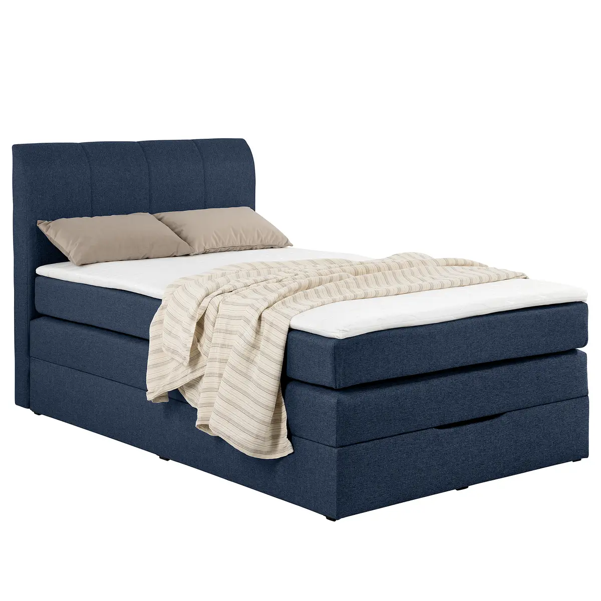 loftscape Boxspringbett Ghoripur Typ C | Blau
