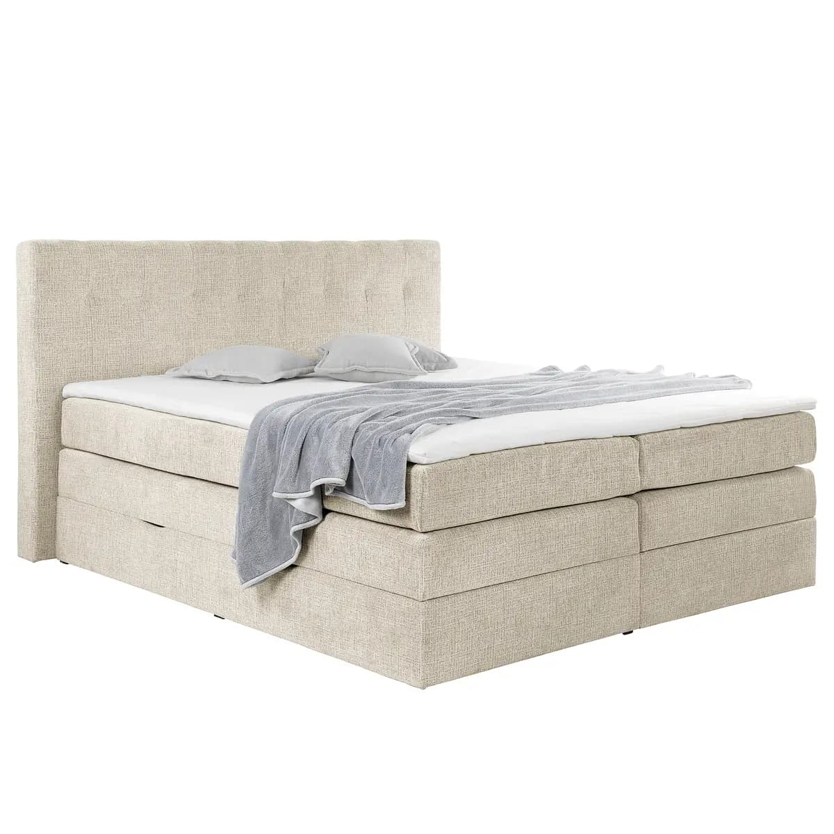 Ridgevalley Boxspringbett Vassouro | Weiß