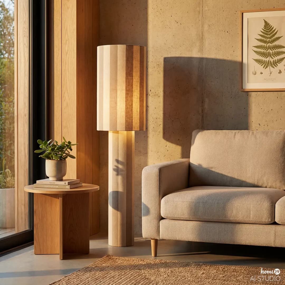 Stehleuchte Nuvio | Beige