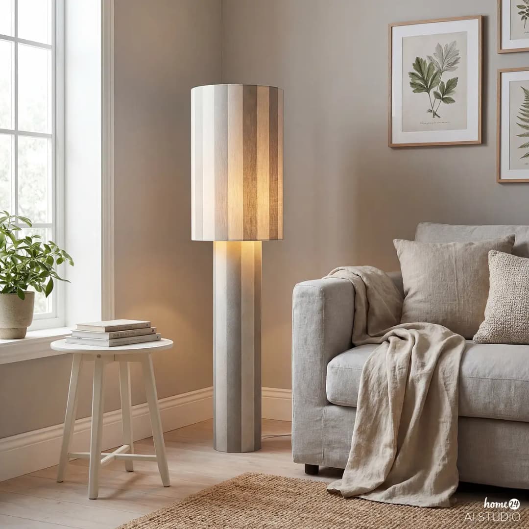 Stehleuchte Nuvio | Beige