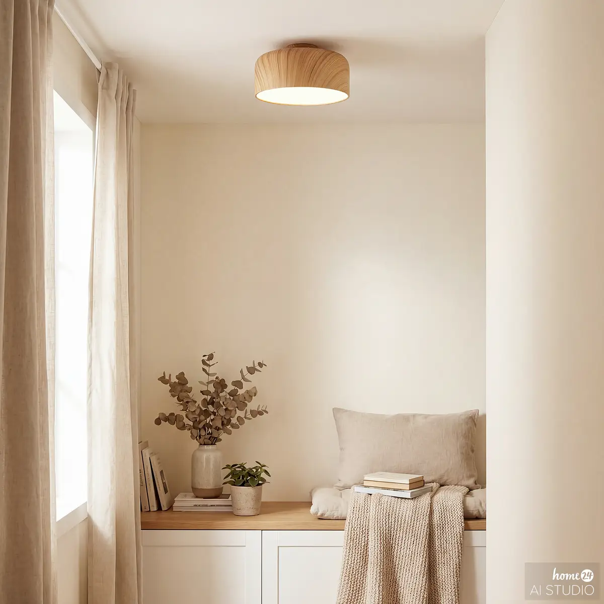 Loistaa Deckenleuchte Groma | Beige